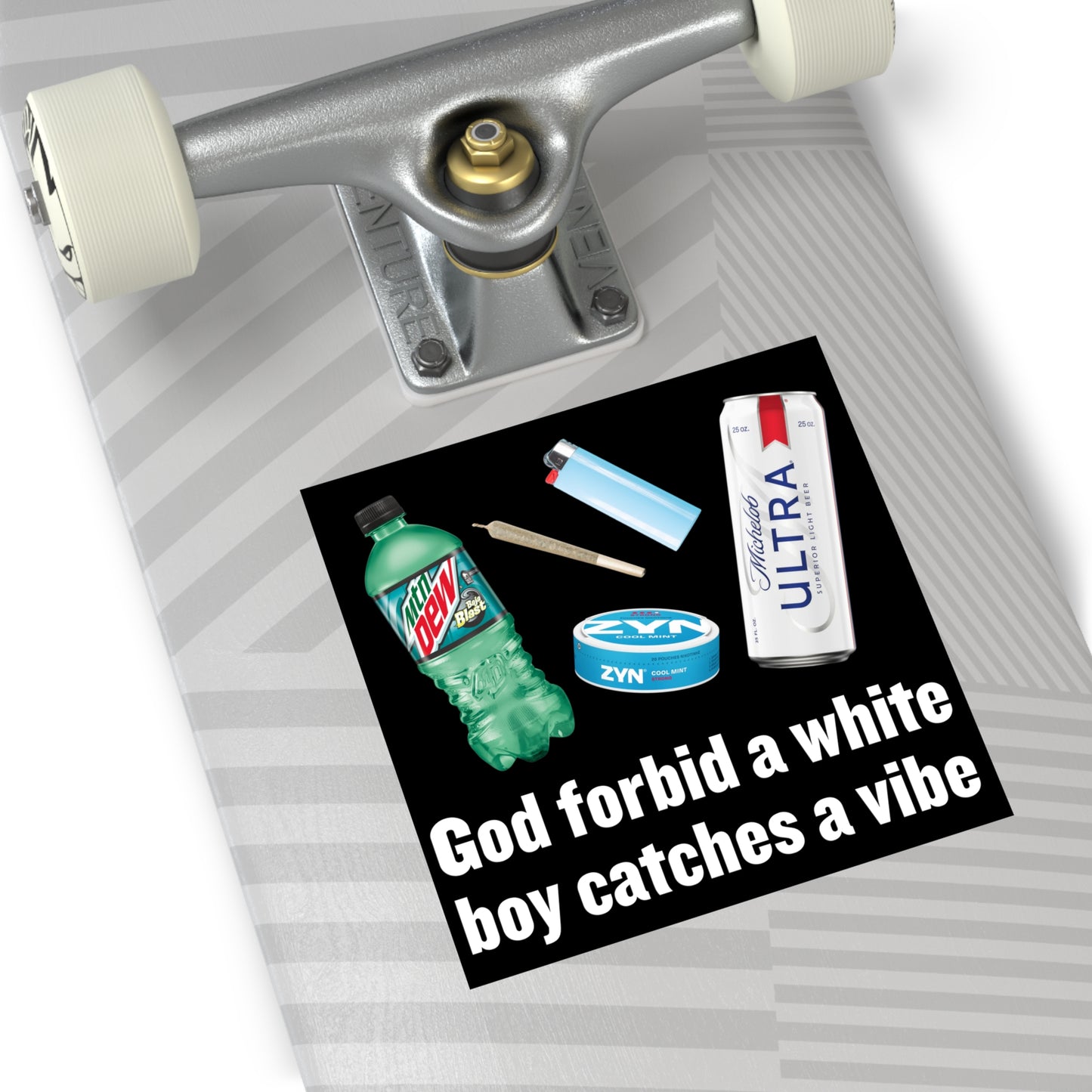 Catch A Vibe - Square Sticker