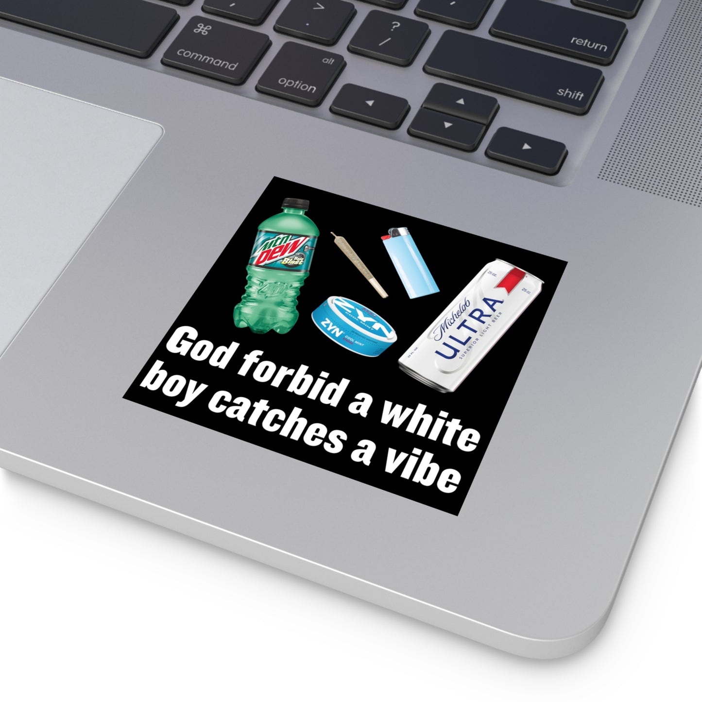 Catch A Vibe - Square Sticker