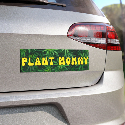MJ Plant Mommy - Car Magnet