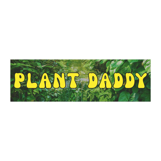 Tropical Plant Daddy - Car Magnet