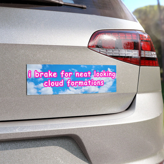 Cloud Freak - Car Magnet