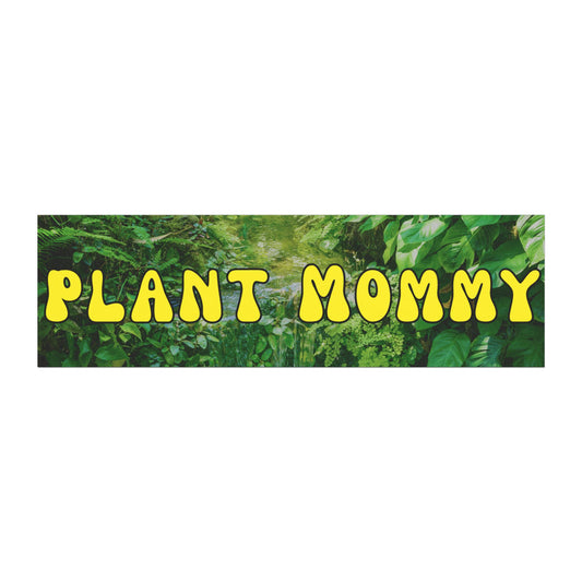 Tropical Plant Mommy - Car Magnet
