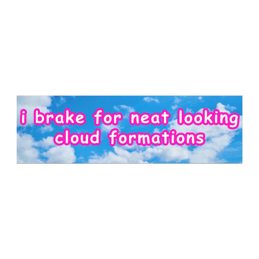 Cloud Freak - Car Magnet