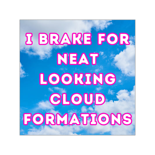 Cloud Formations -  Square Sticker